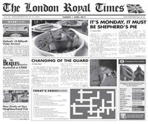 G.E.T. 4-TN1000 - Food-Safe London Newsprint Liner - 12" X 12" - Wax Lined Paper - 1,000/Case