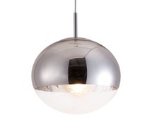 Zuo Modern 50104 Kinetic Ceiling Lamp, Chrome