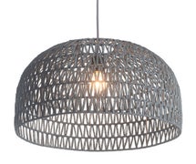Zuo Modern 50210 Paradise Ceiling Lamp, Gray