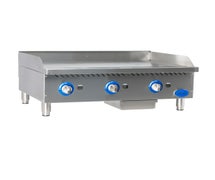 Globe GG36G - Manual/Thermostatic Gas Griddle, 36"W, Thermostatic Controls