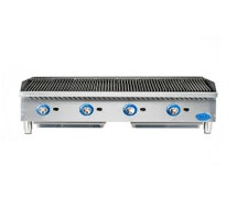 Gas Charbroiler - 48"W, Countertop, Stainless Steel Radiant
