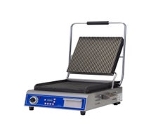 Panini Grill - Cast Iron 14"Wx14"D Grooved Cooking Surface