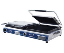 Panini Grill - (2) Cast Iron 14"Wx14"D Smooth Cooking Surface