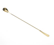 Barfly by Mercer M37010 - Japanese Style Bar Spoon - 13-3/16" (33.5 cm), Gold