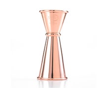 Barfly by Mercer M37005 - Japanese Style Jigger - 1 & 2 oz., Copper