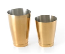 Barfly by Mercer M37009 - Cocktail Shaker Set - Includes: (1) Each 28 oz. & 18 oz. Shaker, Gold