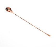 Barfly by Mercer M37012 - Classic Bar Spoon - 11-13/16" (30 cm), Copper
