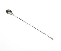 Barfly by Mercer M37012 - Classic Bar Spoon - 11-13/16" (30 cm), Stainless Steel