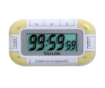 Taylor 5862 Digital Kitchen Timer with Clock 100 Hour