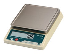 Taylor TE32FT Compact Light Duty Digital Portion Control Scale - 32 oz. x .1 oz Capacity