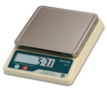 Taylor TE10FT Compact Light Duty Digital Portion Control Scale - 10 lbs. x .1 oz Capacity