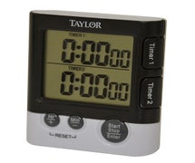 Central Restaurant 5828 Dual Channel Timer with Clock Mode