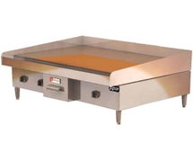 Wolf WEG48E Commercial Griddle - Electric, 48"Wx24"D, 4 Controls, 480V