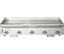 Vulcan VCCG60 Rapid Recovery Gas Griddle - Five Infrared Burners - 137,500 BTU - 60"W, Natural Gas