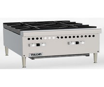 Vulcan VCRH24 Restaurant Series Gas Hot Plate - 24"W, 4 Burners