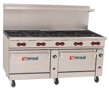 Wolf C60-SS-10B Challenger XL Gas Range - 10 Burners - Two Standard Ovens - 60"W, Natural Gas
