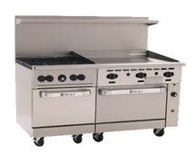 Wolf Ranges C60-SS-4B-36G-N Challenger XL 60"W, 2 Standard Ovens, 4 Burners, Manual Ignition, Natural Gas