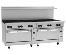 Wolf Ranges C72-SS-12B Challenger XL Gas Range, 72"W - 2 Standard Ovens, 12 Burners, Manual Ignition, LP Gas