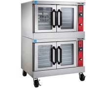 Vulcan VC55E Double Stack Electric Convection Oven with Legs, 208V