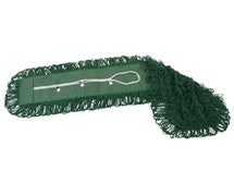 O-Cedar Commercial 96918 Dust Mop Head - Green, Cotton, 18"L