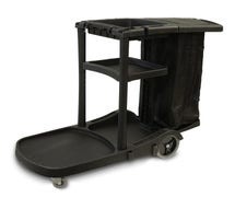O-Cedar Commercial 96980 Maxirough Janitor Cart