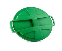 Libman 1575 32-Gallon Snap-On Trash Can Lid, Green (Case of 6)