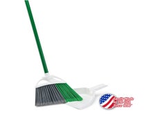 Libman 206 Precision Angle Broom with Dust Pan, 11"W (Case of 4)