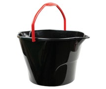 Libman 517 Round 3-Gallon Utility Bucket, Black (Case of 6)