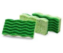 Libman 1076 All-Purpose Sponges, Green, 3-Pack (Case of 8)