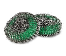 Libman 1240 Stainless Steel Power Scrubbers, 2-Pack (Case of 6)