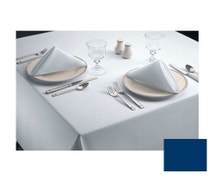 Signature Table Linens - 61"Wx61"D Tablecloth, Navy Blue, Dozen