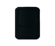 Koala Kare KB311-SSWM-MBLK Surface-Mounted Baby Changing Station, Vertical, Black Stainless Steel