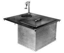 Delfield 204 Ice and Water Station Drop In - 45 lb. Ice Capacity