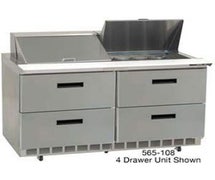Drawer Salad, Sandwich Prep Table - Deluxe Front Breathing 2 Drawers, 27"W, 1.5 Cu. Ft.