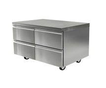 Delfield D4460NP Undercounter Worktop Refrigerator, 60", 4 Drawers