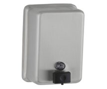 Bobrick B-2111 ClassicSeries Surface-Mounted Soap Dispenser, Vertical