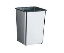 Bobrick B-2260 Floor-Standing Waste Receptacle with Open Top, 13 Gallon