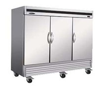 IKON IB81R Upright bottom mount refrigerator