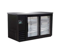 IKON IBB49-2G-24 Back Bar Refrigerator Swing Doors