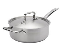 Browne 5734035 - 5 Qt. Elements Sauce Pan, Stainless Steel