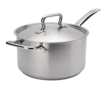 Browne 5734040 - 10 Qt. Elements Sauce Pan, Stainless Steel
