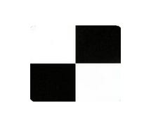 Marko 57415270TM503 - Extra Heavy Vinyl Tablecloth Size: 52"x70", Checkered Flag, Black and White, By the Each