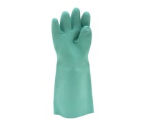 Safety Zone GNGU-MD-22-18 Nitrile Long-Sleeve Dishwashing Gloves, Green, Medium
