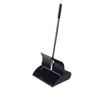 Impact Products 2604 Metal Lobby Dust Pan with Cover, Black