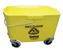 Central Exclusive 35 Qt. Mop Bucket, Yellow