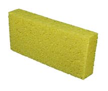Impact Products 7160P Small Cellulose Sponge, Yellow, Case of 48