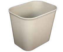 Impact Products 7700-15 14 Quart Fire Resistant Wastebasket, Beige, Case of 6