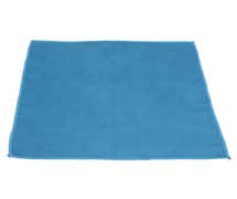 Impact Products LFK100 Microfiber Suede Cleaning Cloth, 16"x16", Blue, Case of 216