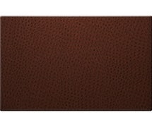 Premium Vinyl Placemats - Chesterfield Style, 16"Wx12"D, Brown