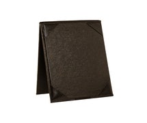 H Risch TENT4X8-B - Table Tent, 4" X 8", Satin Album-Style Corners Hold Sheets On Either Side, Black
